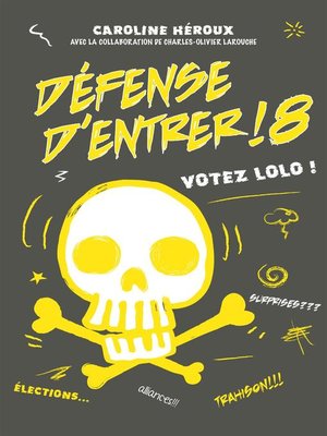 cover image of Défense d'entrer ! 8